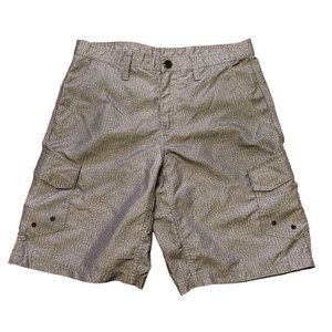 Magellan Outdoor men's gray cargo shorts size 30, pockets, water repellant